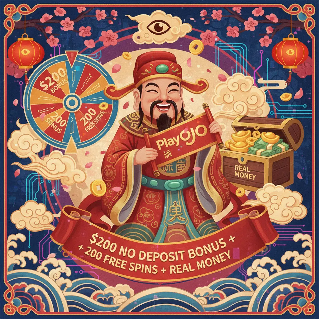 $200 no deposit bonus 200 free spins real money - PlayOJO
